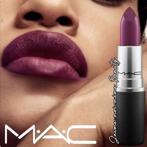 MAC Satin Lipstick in Rebel (Deep Bright Berry)